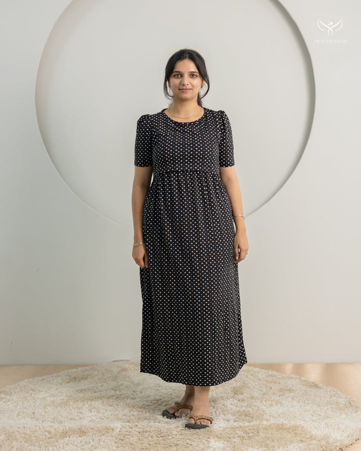 Nyla SoftCotton Full Length Maternity Loungewear