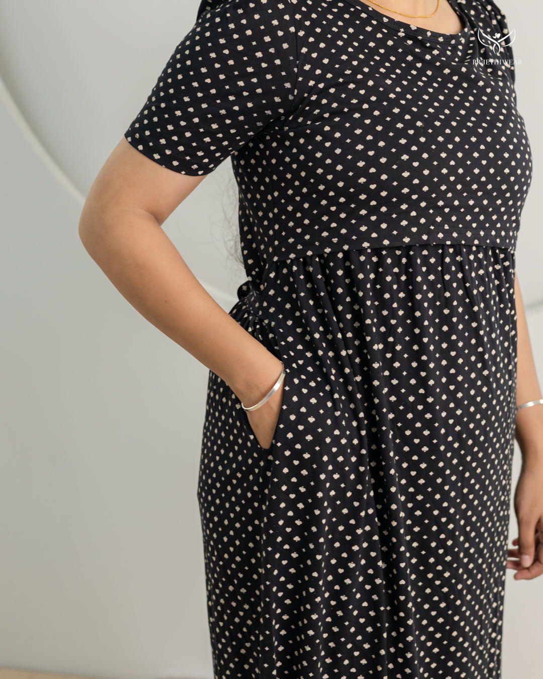 Nyla SoftCotton Full Length Maternity Loungewear