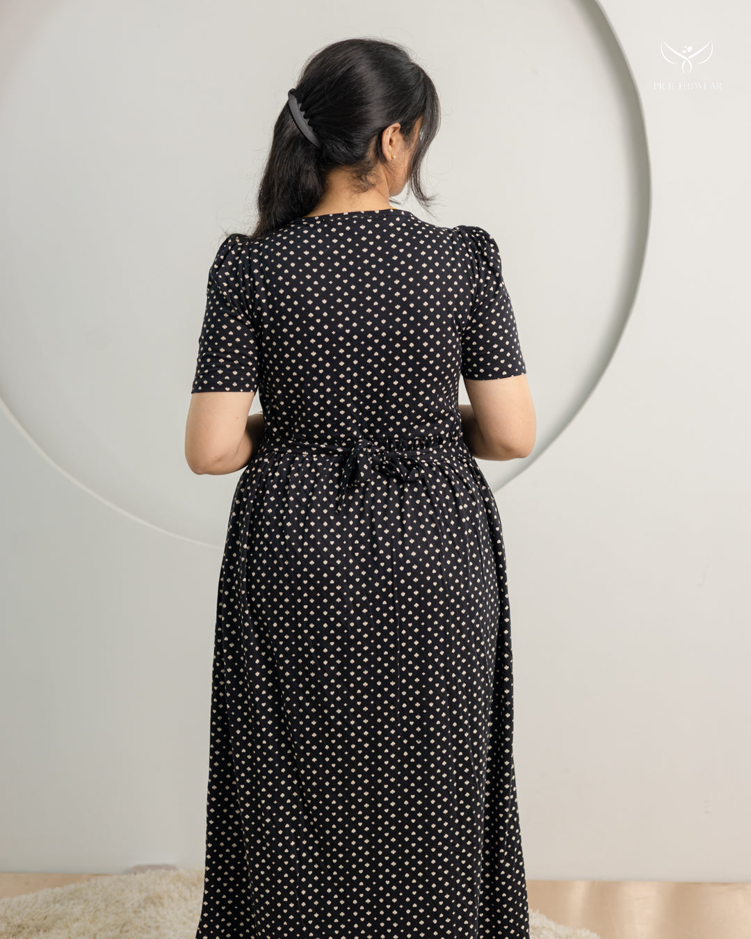 Nyla SoftCotton Full Length Maternity Loungewear