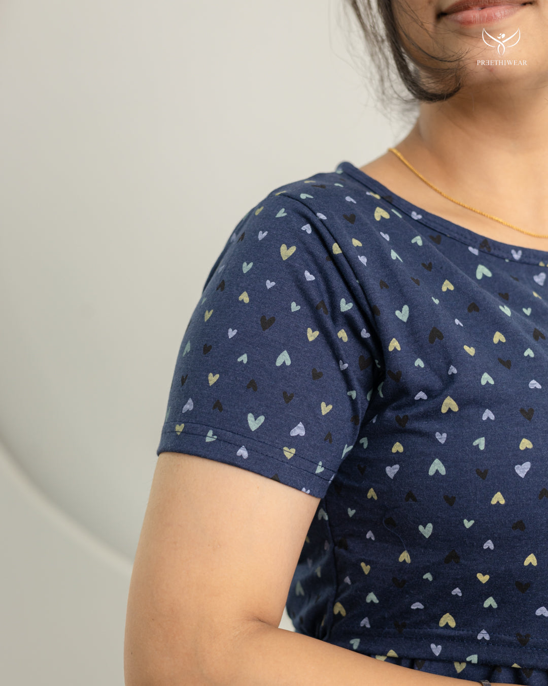 Adira SoftCotton Calf Length Maternity Loungewear