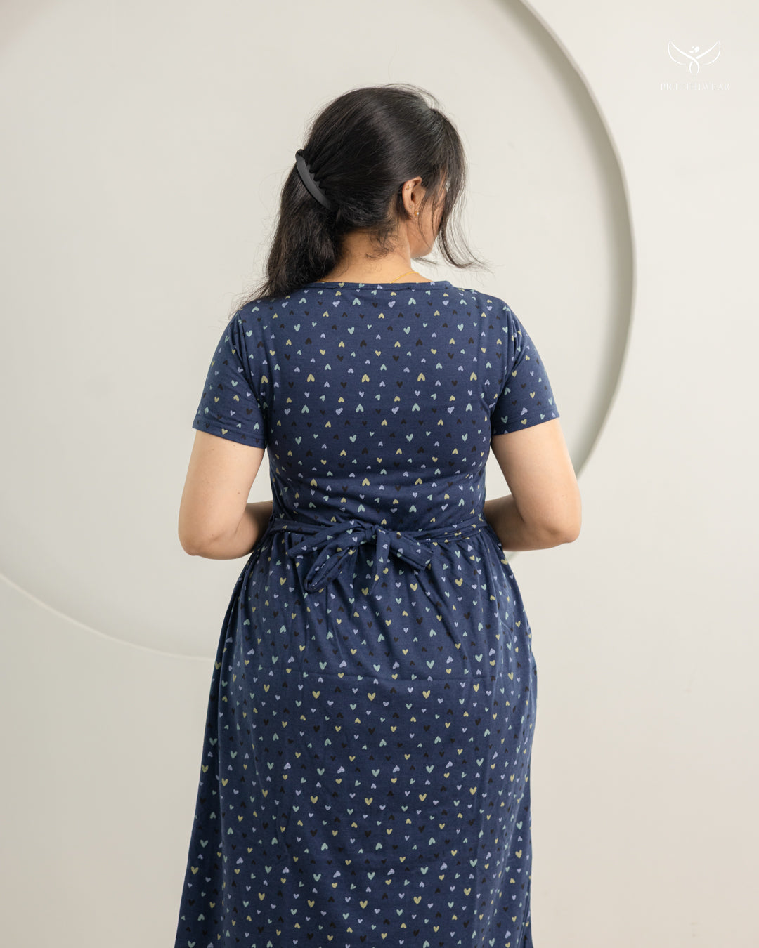 Adira SoftCotton Calf Length Maternity Loungewear