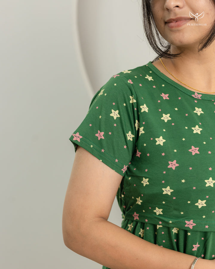 Itika SoftCotton Calf Length Maternity Loungewear