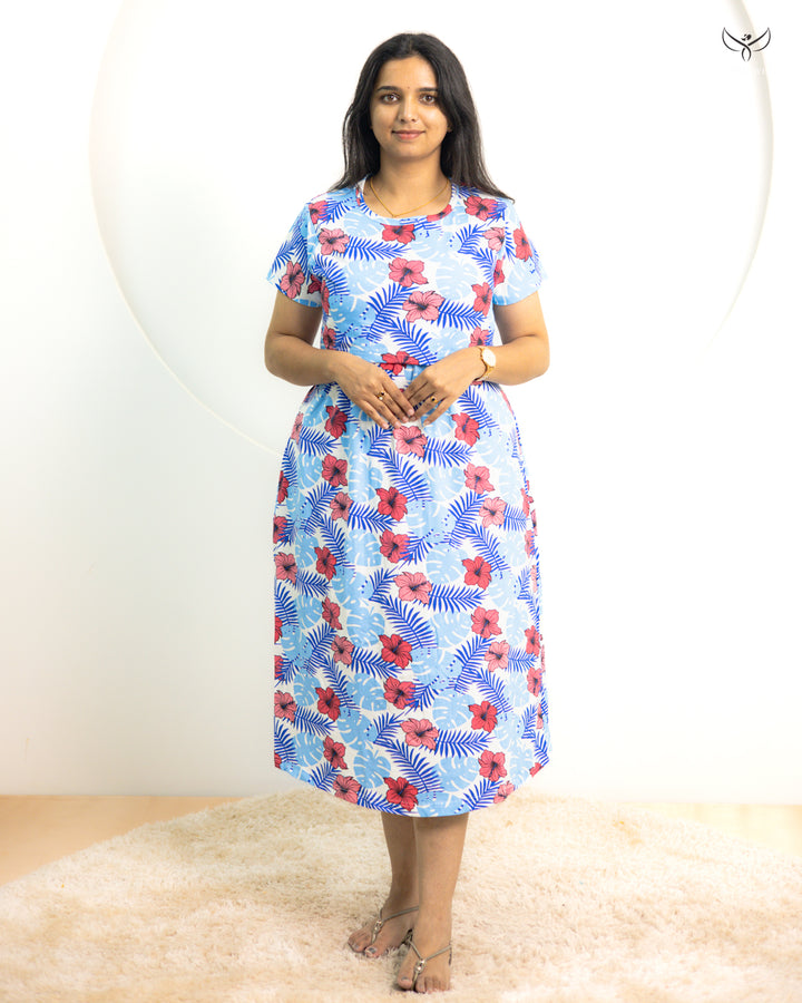 Arohi SoftCotton Calf Length Maternity Loungewear