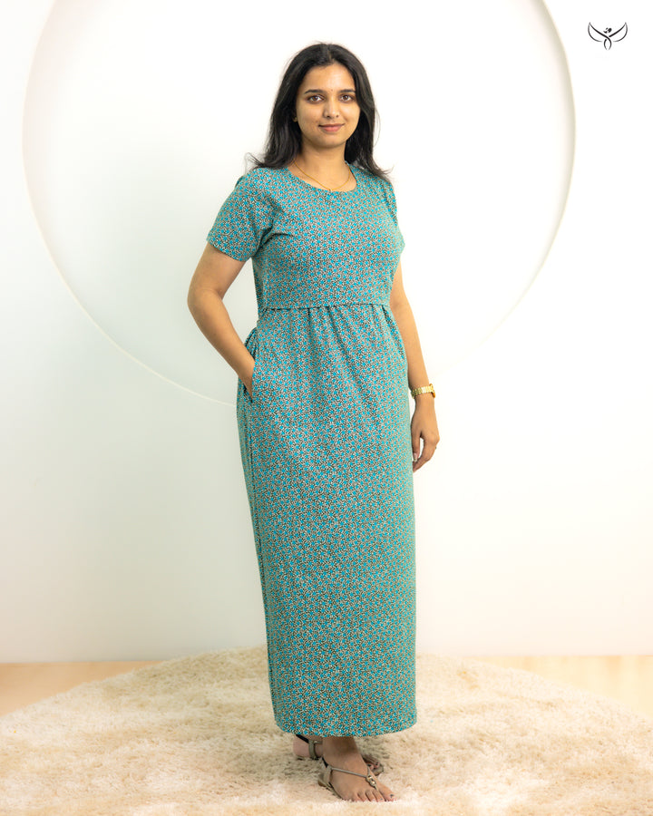 Tamira SoftCotton Full Length Maternity Loungewear