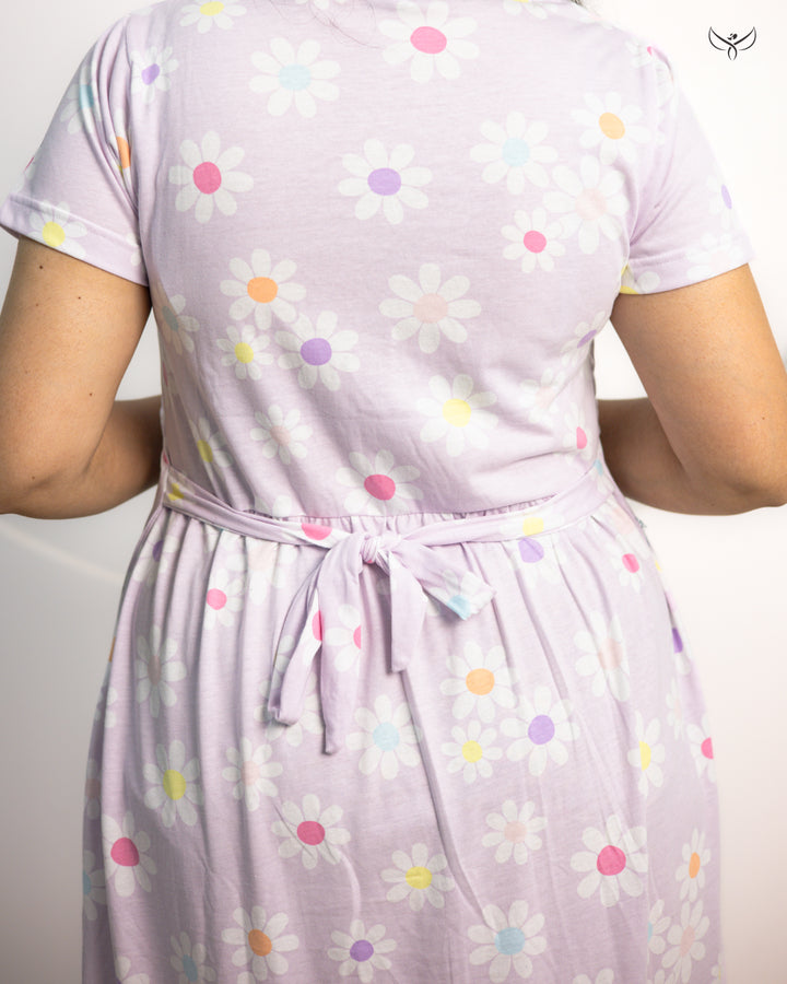 Sarna SoftCotton Full Length Maternity Loungewear