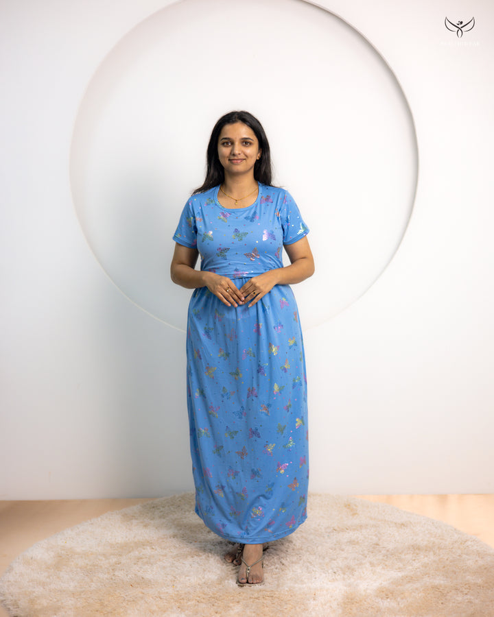 Lavika Lightweight SoftCotton Full Length Maternity Loungewear