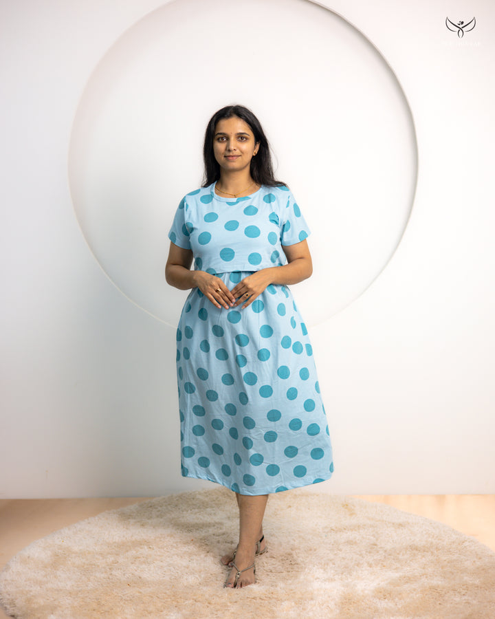 Kivira SoftCotton Calf Length Maternity Loungewear