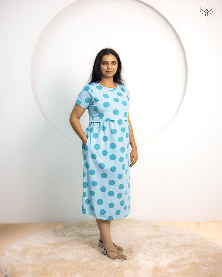 Kivira SoftCotton Calf Length Maternity Loungewear