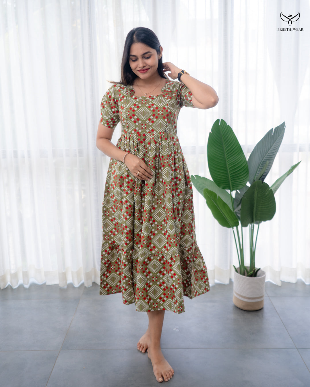 Aditi3  Maternity Dress
