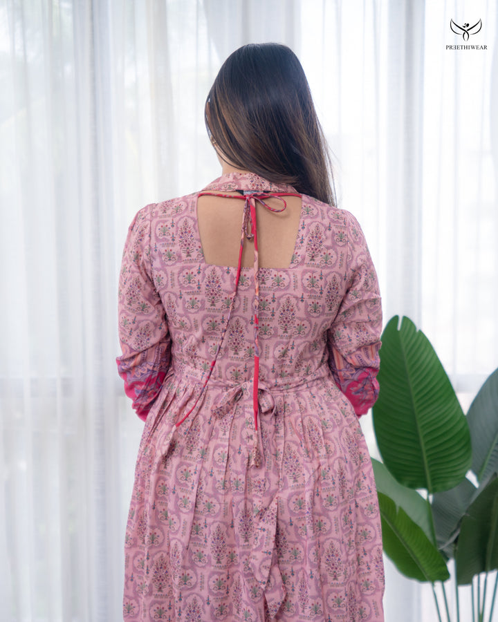 Nathiya Maternity Dress with center Zip