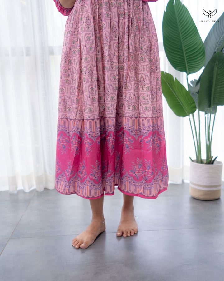 Nathiya Maternity Dress with center Zip