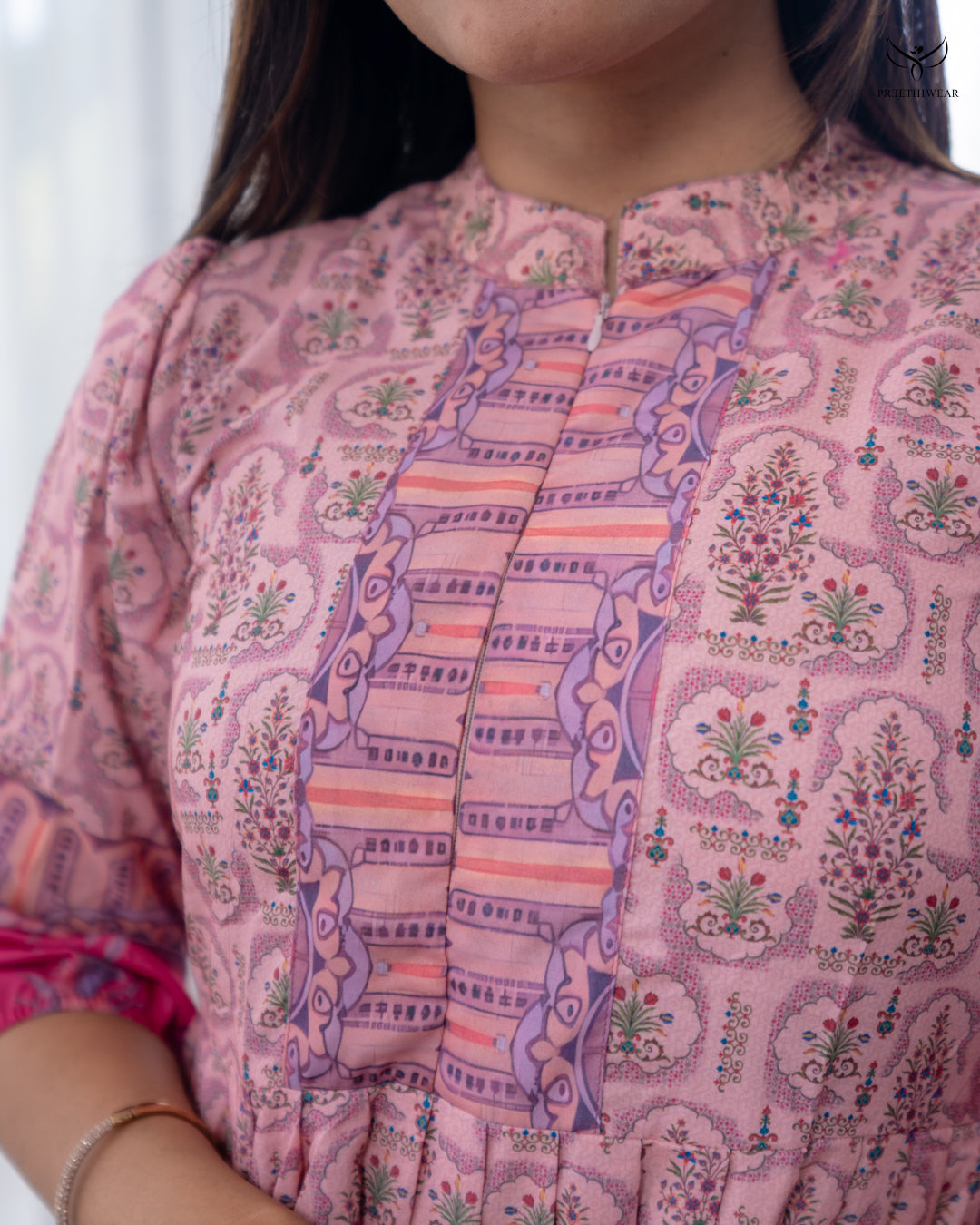 Nathiya Maternity Dress with center Zip