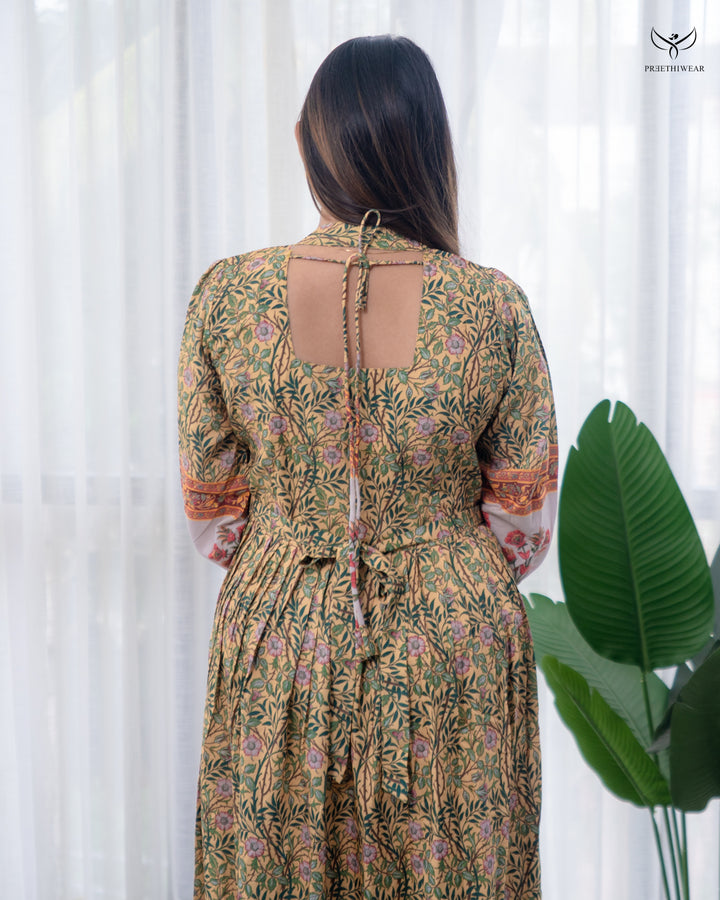 Rijina Maternity Dress with center Zip