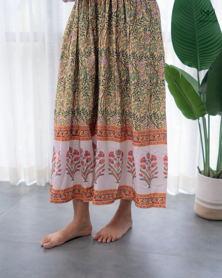 Rijina Maternity Dress with center Zip