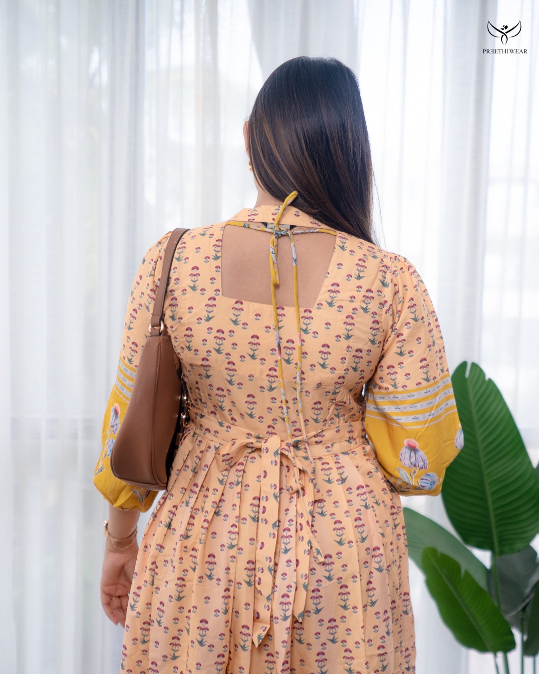 Nivira  Maternity Dress with center Zip