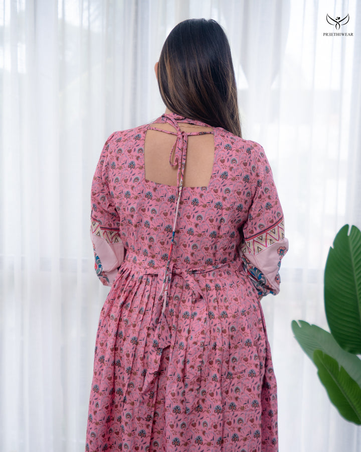 Tanvika  Maternity Dress with center Zip
