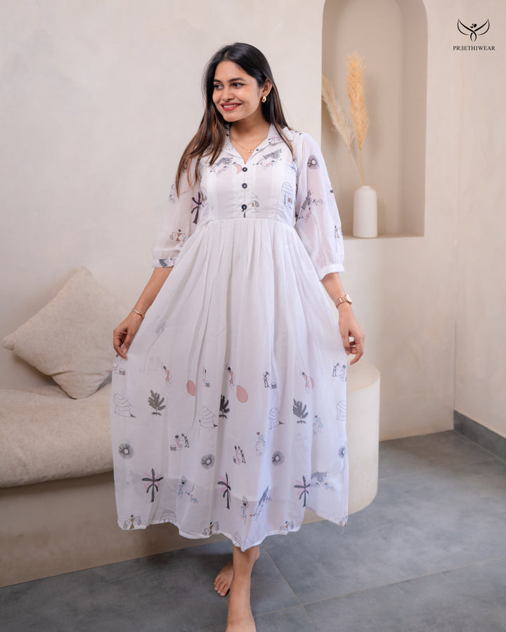 Brinda2  Maternity Dress