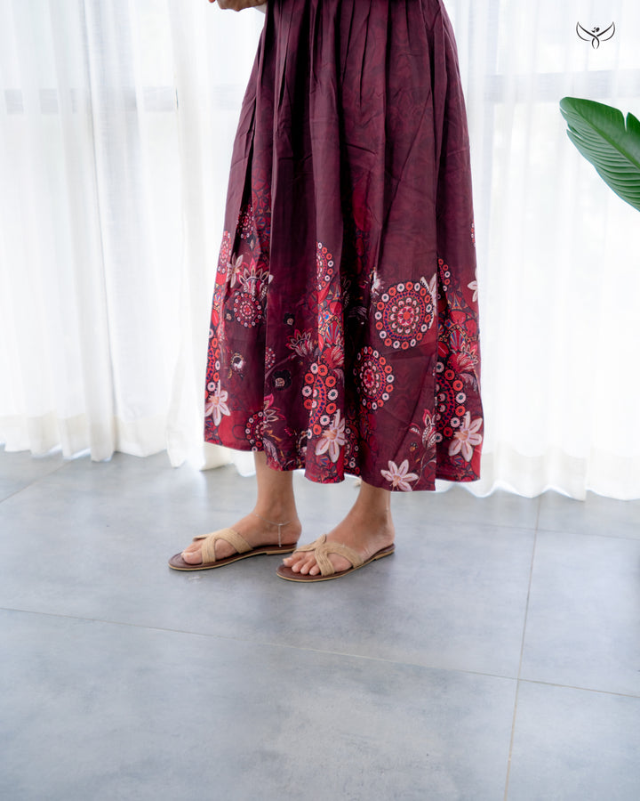 Jivina Maternity Dress with center Button