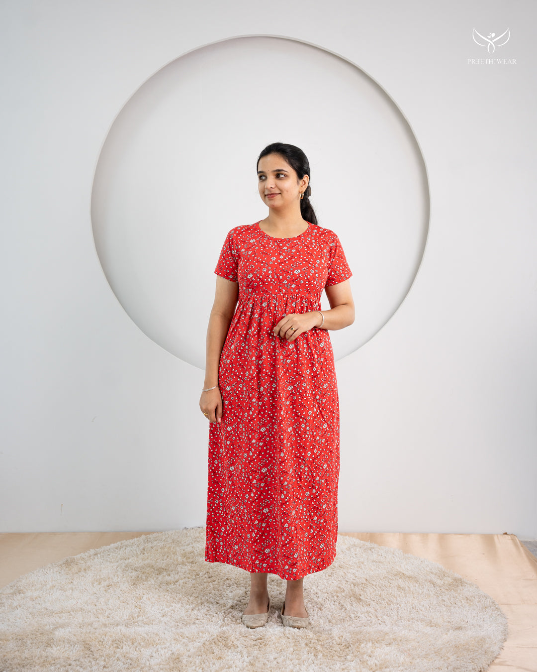 Sravani SoftCotton Full Length  Maxi Loungewear