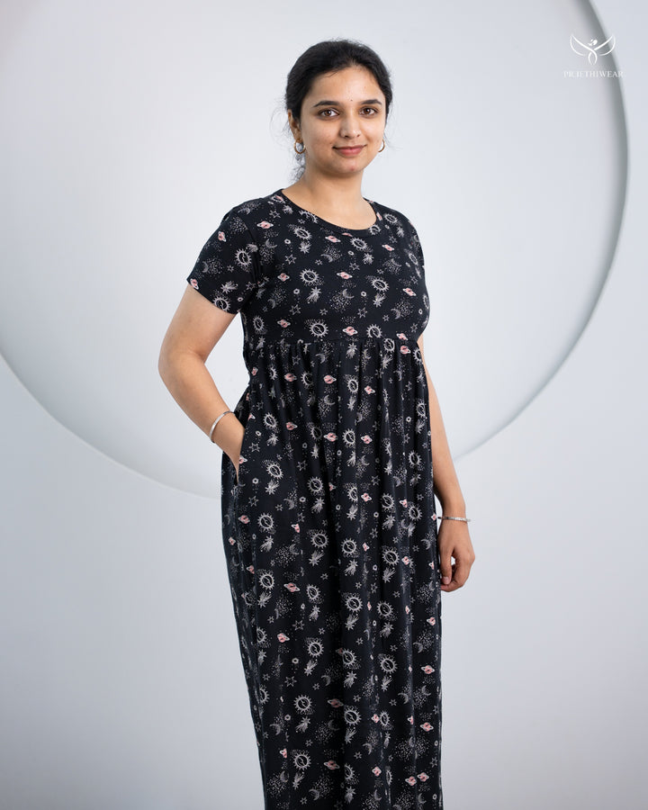 Hema SoftCotton Full Length  Maxi Loungewear