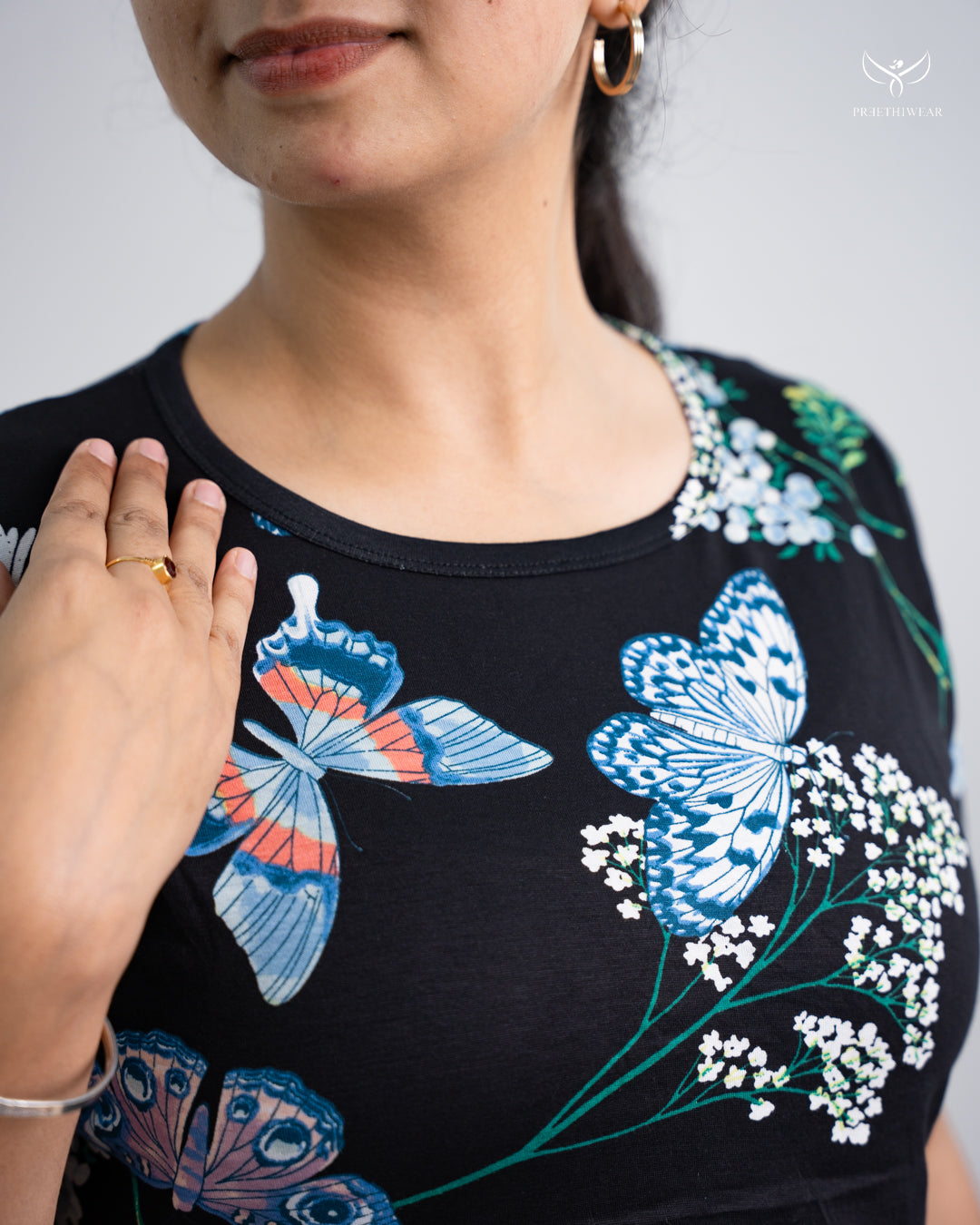 Himaja Thick Cotton  Full Length Maternity Loungewear