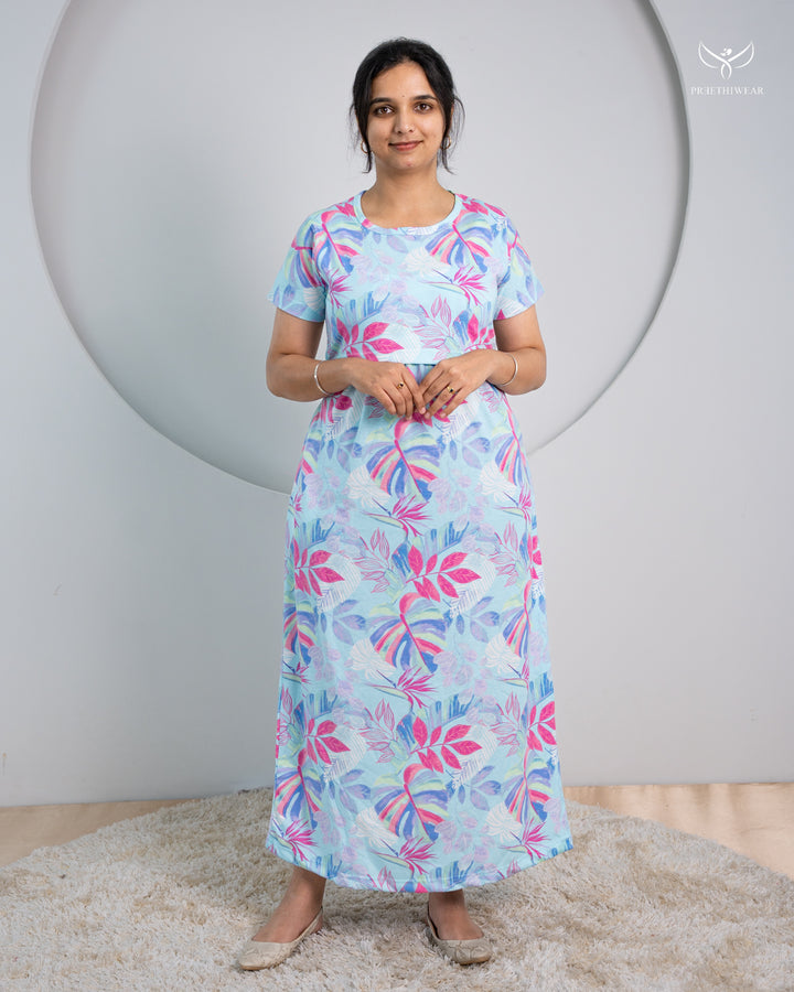 Venu1 SoftCotton Full Length Maternity Loungewear