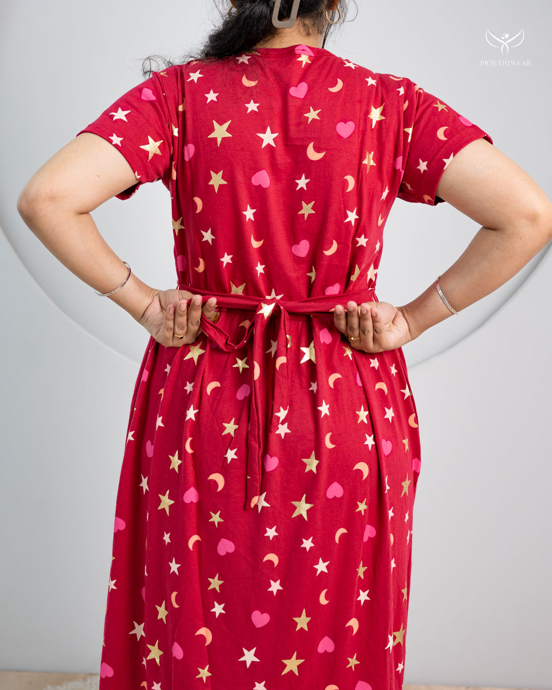 Srinu SoftCotton Full Length Maternity Loungewear