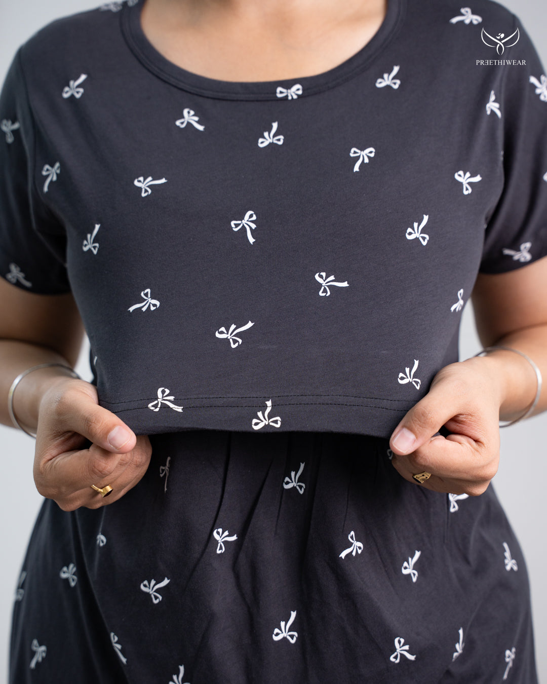 Vimala SoftCotton Full Length Maternity Loungewear