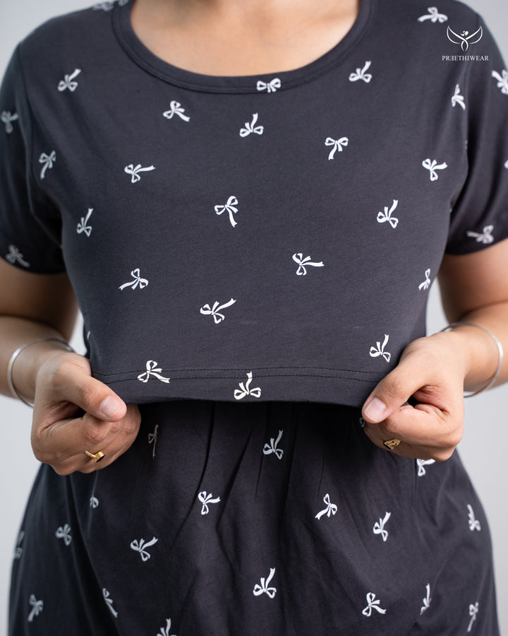 Vimala SoftCotton Full Length Maternity Loungewear