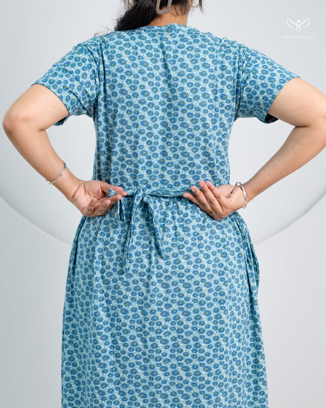 Irfana SoftCotton Full Length Maternity Loungewear