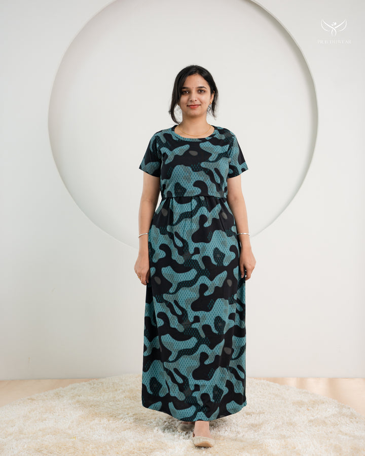 Devara  SoftCotton Full Length Maternity Loungewear
