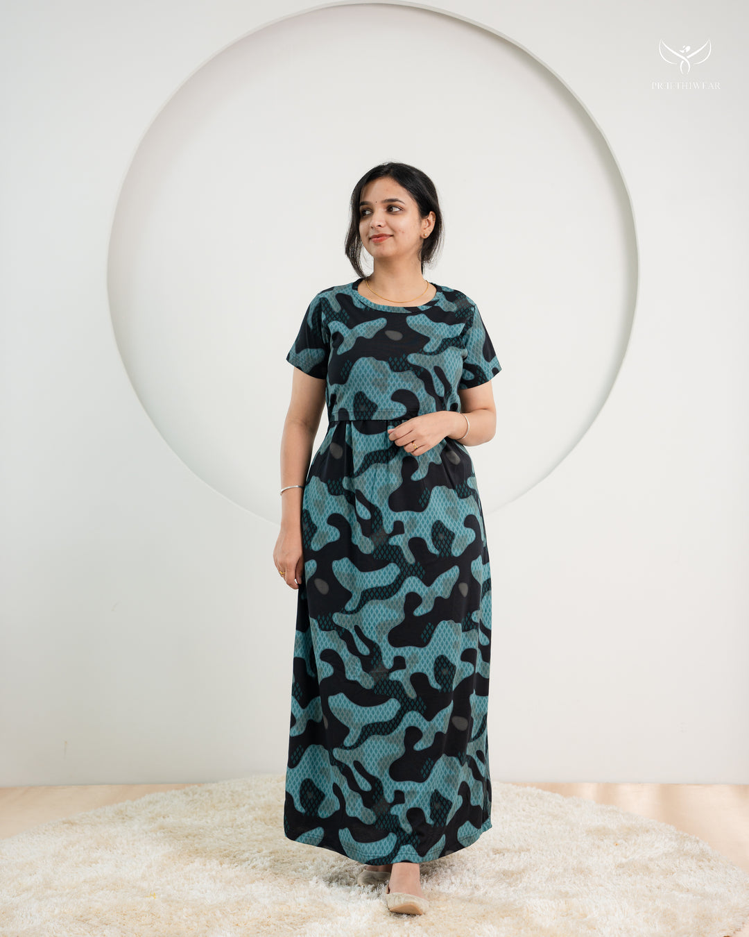 Devara  SoftCotton Full Length Maternity Loungewear