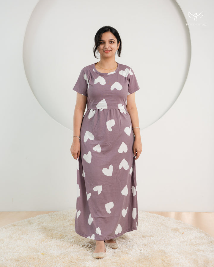 Anvika SoftCotton Full Length Maternity Loungewear