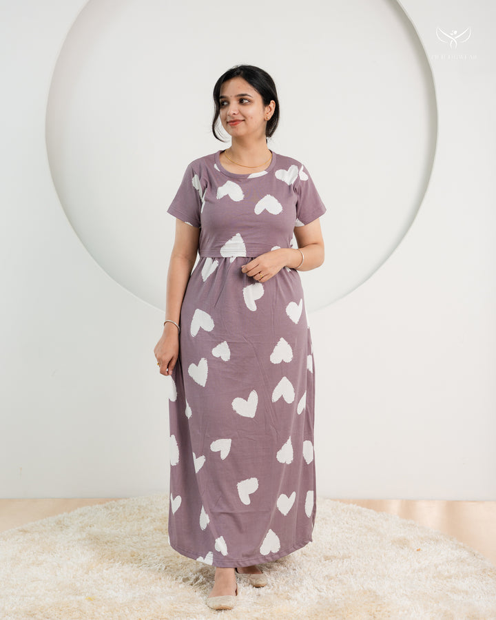 Anvika SoftCotton Full Length Maternity Loungewear