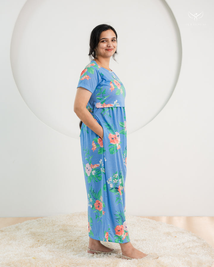 Clio SoftCotton Full Length Maternity Loungewear