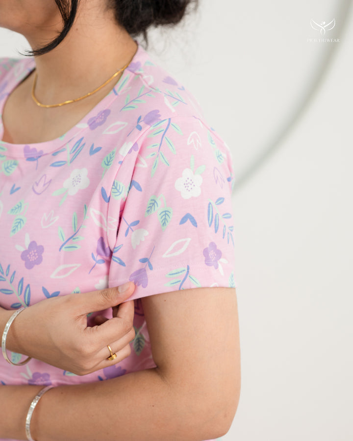 Roofina SoftCotton Full Length Maternity Loungewear