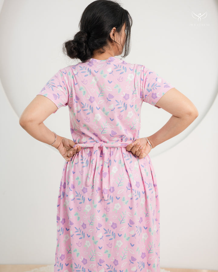 Roofina SoftCotton Full Length Maternity Loungewear