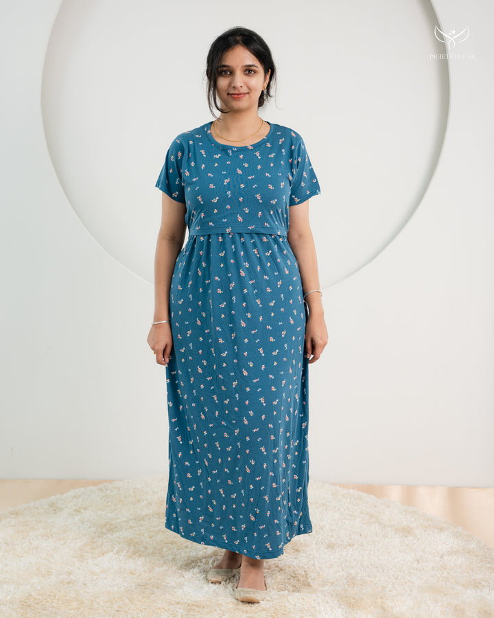 Divya SoftCotton Full Length Maternity Loungewear