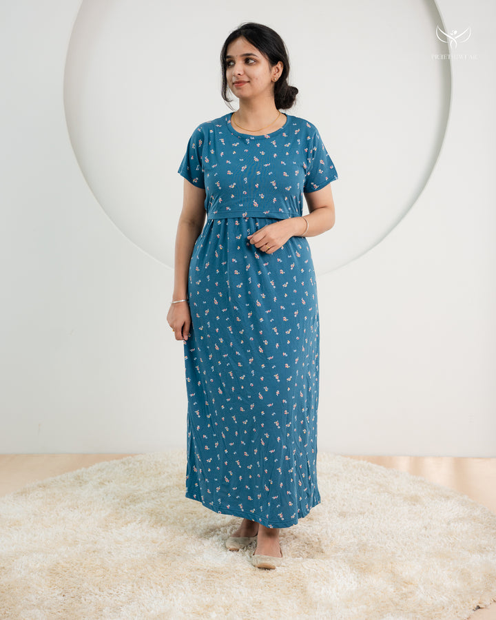 Divya SoftCotton Full Length Maternity Loungewear