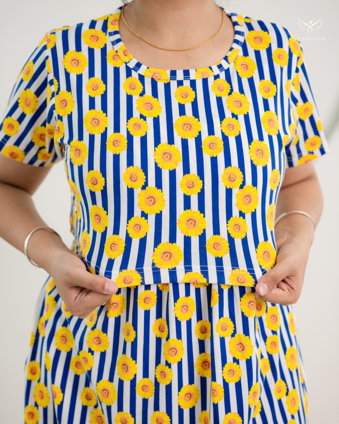 Mano SoftCotton Full Length Maternity Loungewear