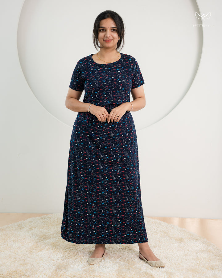 Maya SoftCotton Full Length Maternity Loungewear