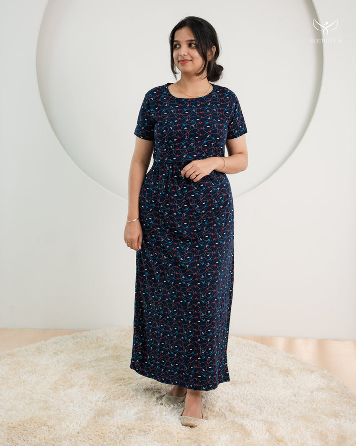 Maya SoftCotton Full Length Maternity Loungewear