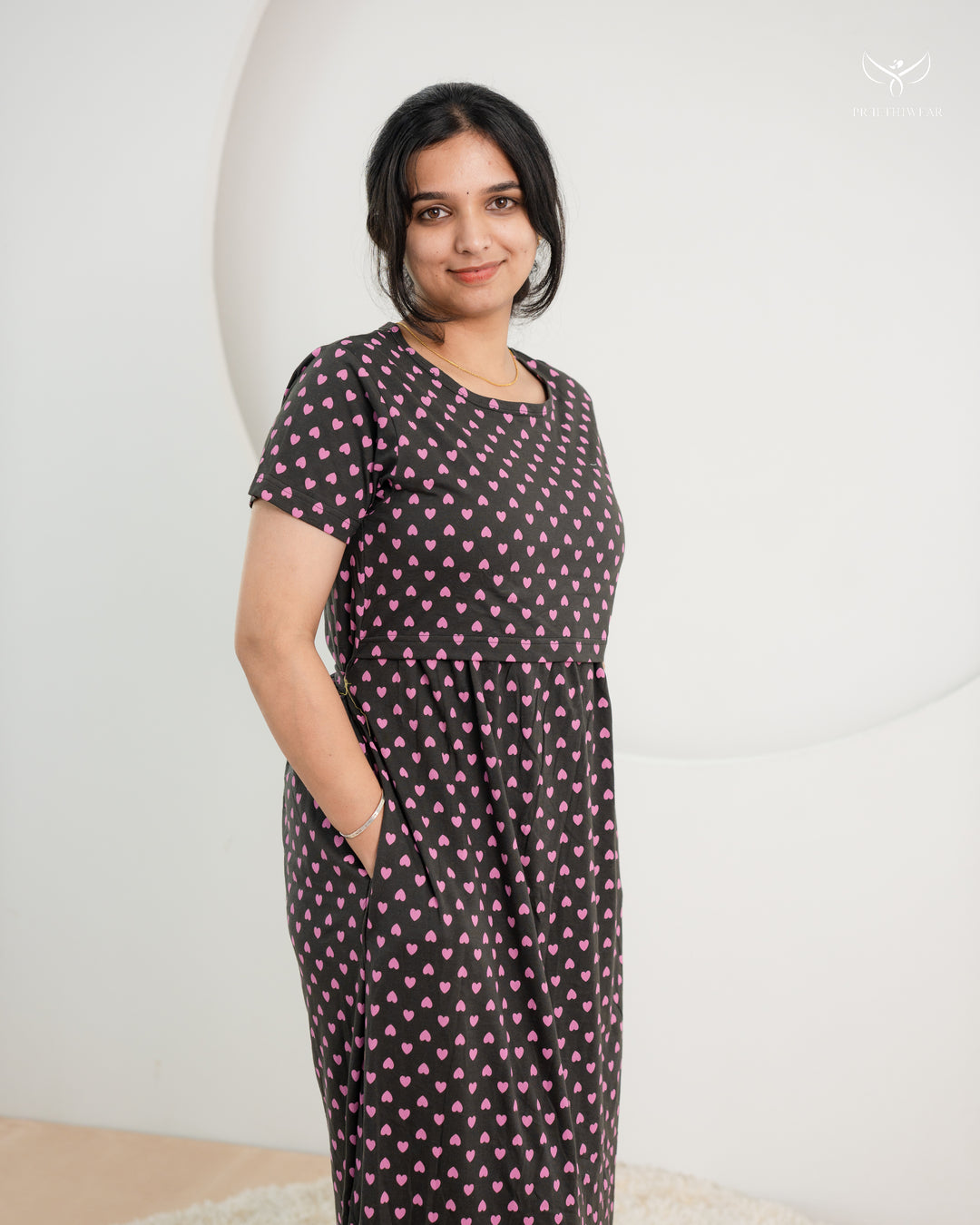 Dia SoftCotton Full Length Maternity Loungewear