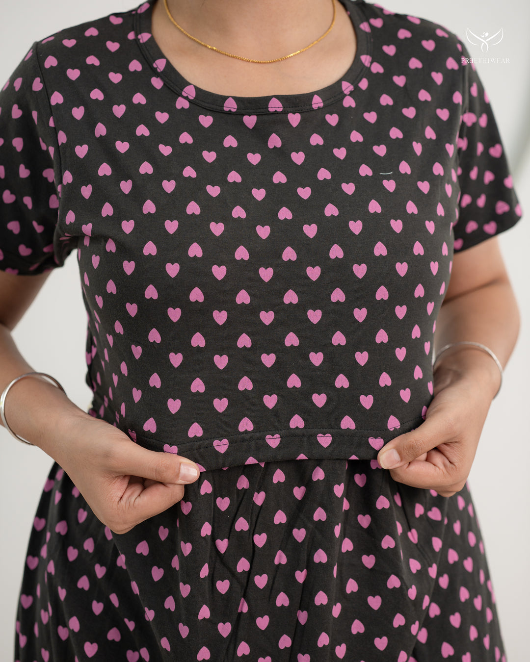 Dia SoftCotton Full Length Maternity Loungewear