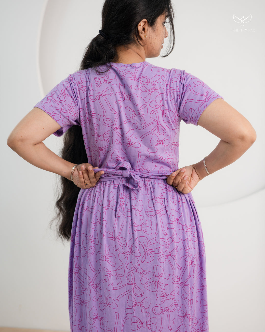 Reshma2 SoftCotton Full Length Maternity Loungewear