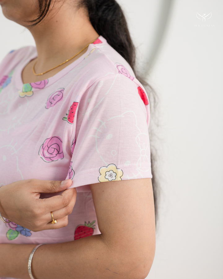 Medha SoftCotton Full Length Maternity Loungewear