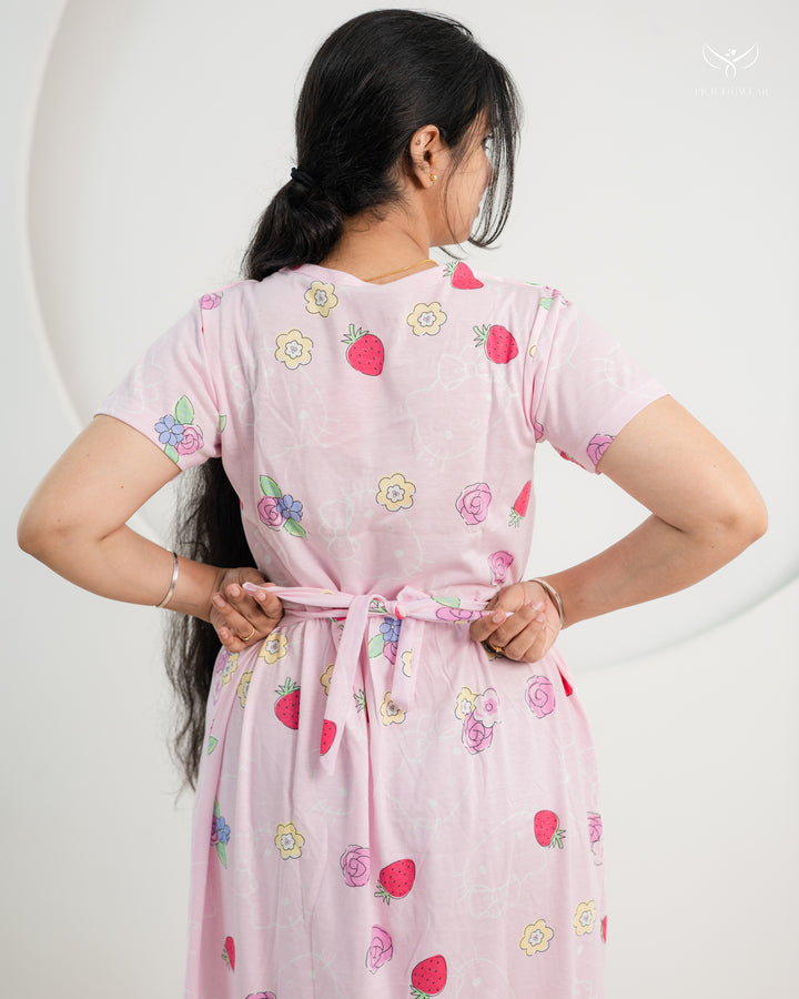 Medha SoftCotton Full Length Maternity Loungewear