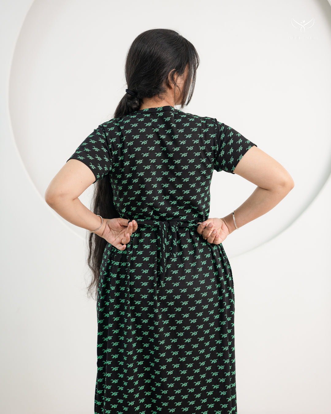 Merlin  SoftCotton Full Length Maternity Loungewear