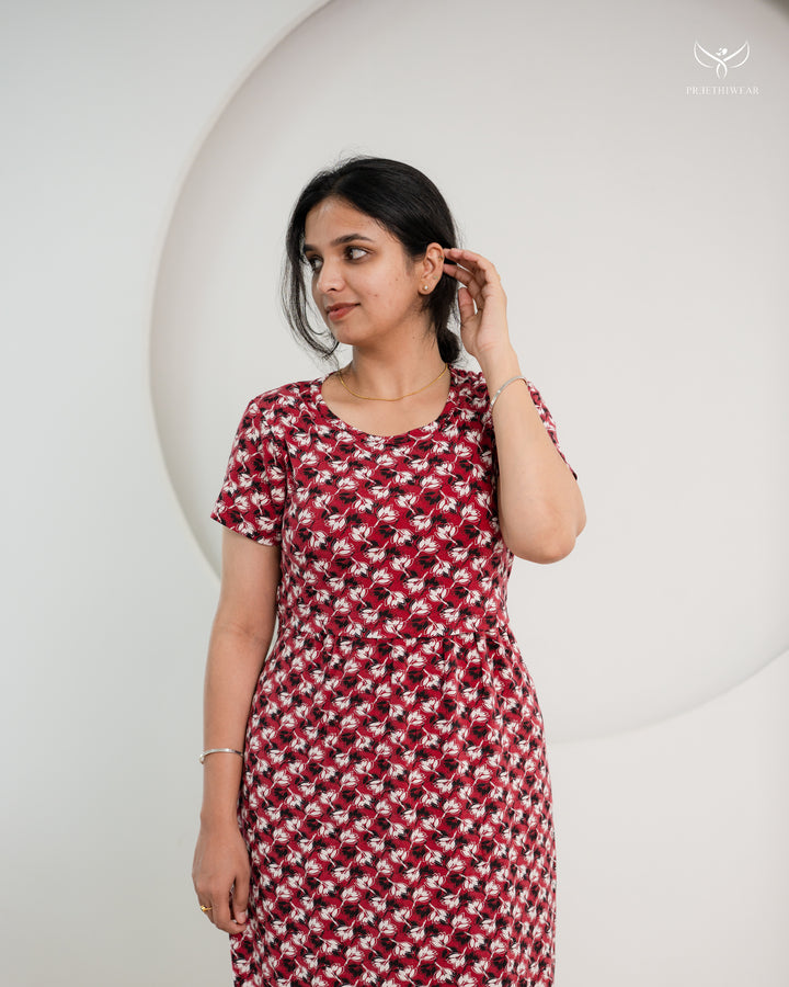 Bina2 SoftCotton Full Length Maternity Loungewear