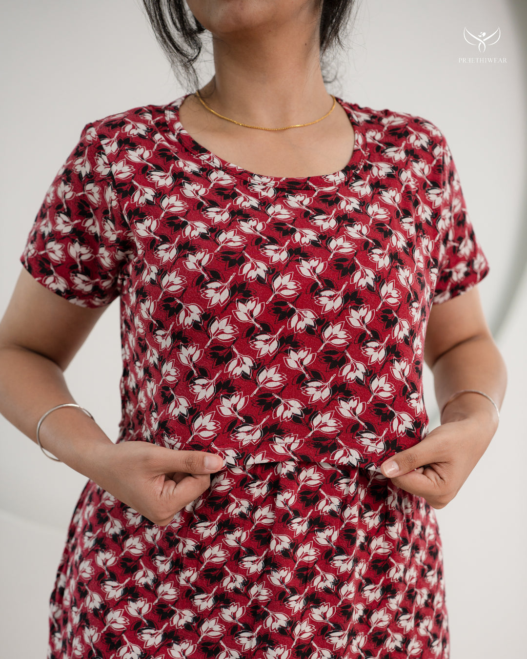 Bina2 SoftCotton Full Length Maternity Loungewear